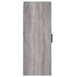 Berkfield Home Wall Mounted Cabinet Grey Sonoma 34.5x34x90 cm - thumbnail 8