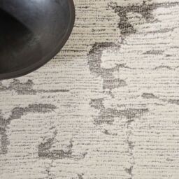 The Rug Shop UK Grey Handmade Wool Abstract Luxurious Easy To Clean Area Rug - Size: 250 cm x 350 cm - thumbnail 4