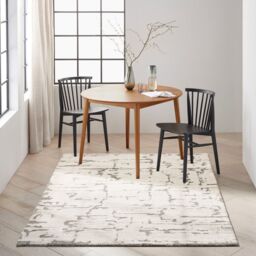 The Rug Shop UK Grey Handmade Wool Abstract Luxurious Easy To Clean Area Rug - Size: 250 cm x 350 cm - thumbnail 1