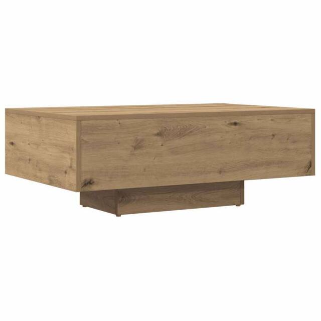 Berkfield Home Coffee Table Artisan Oak 85x55x31 cm Engineered Wood in Brown - Size: 85 x 55 x 31 cm - image 1