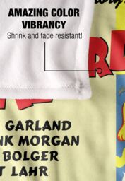 Warner Brothers The Wizard Of Oz Officially Licensed Silky Touch Super Soft Throw Blanket 152 x 127 cm in White - thumbnail 4