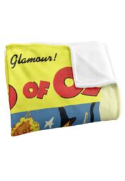 Warner Brothers The Wizard Of Oz Officially Licensed Silky Touch Super Soft Throw Blanket 152 x 127 cm in White - thumbnail 3