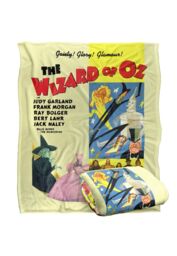 Warner Brothers The Wizard Of Oz Officially Licensed Silky Touch Super Soft Throw Blanket 152 x 127 cm in White - thumbnail 2
