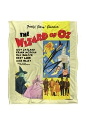 Warner Brothers The Wizard Of Oz Officially Licensed Silky Touch Super Soft Throw Blanket 152 x 127 cm in White - thumbnail 1