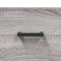 Berkfield Home Wall Cabinet Grey Sonoma 60x36.5x35 cm Engineered Wood - thumbnail 9