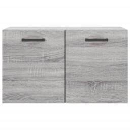 Berkfield Home Wall Cabinet Grey Sonoma 60x36.5x35 cm Engineered Wood - thumbnail 5