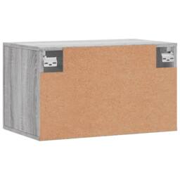 Berkfield Home Wall Cabinet Grey Sonoma 60x36.5x35 cm Engineered Wood - thumbnail 8