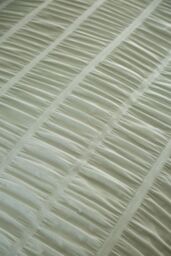 Catherine Lansfield 'Seersucker' Duvet Set in Green - Size: Single - thumbnail 4