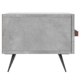 Berkfield Home TV Cabinet Concrete Grey 150x36x30 cm Engineered Wood - Size: 150 x 36 x 30 cm - thumbnail 7