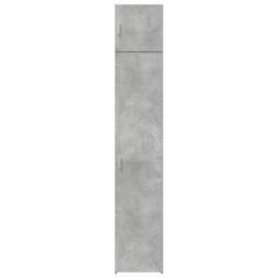 Berkfield Home Slim Storage Cabinet Concrete Grey 40x42.5x225 cm Engineered Wood - thumbnail 4
