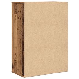 Berkfield Home Sideboard with Drawer Old wood 60 x 31 x 84 cm Particle board in Brown - thumbnail 8