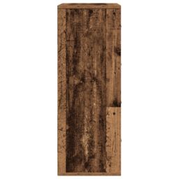Berkfield Home Sideboard with Drawer Old wood 60 x 31 x 84 cm Particle board in Brown - thumbnail 7