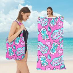 Quipulse Style 1 2-in-1 Beach Towel & Shoulder Bag