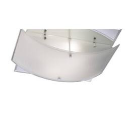 Netlighting Vito Flush Ceiling 2 Light Polished Chrome Mirror in Grey - thumbnail 4