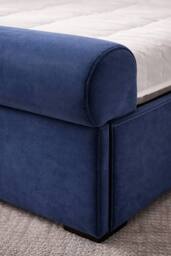 PARADISE BEDS LTD Electric Adjustable Bed All Sizes + Mattress & Matching Headboard in Dark Blue - Size: Single - thumbnail 5