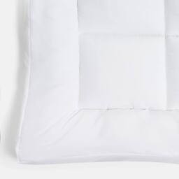 OHS Ultra Deep Sleep 10cm Mattress Topper Orthopaedic Quilted Heavy Fill in White - Size: Super King - thumbnail 6