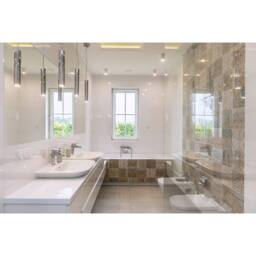 Netlighting Gomera Slim Pendant Ceiling Light Chrome in Silver - thumbnail 2