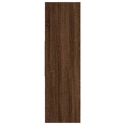 Berkfield Home Book Cabinet Brown Oak 97.5x29.5x100 cm Engineered Wood - thumbnail 5