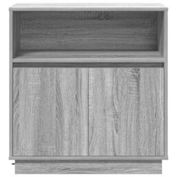 Berkfield Home Sideboard with LED Grey Sonoma 71x34, 5x75 cm Engineered Wood - thumbnail 7