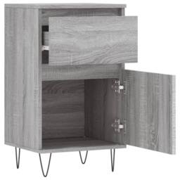 Berkfield Home Sideboard Grey Sonoma 40x35x70 cm Engineered Wood - Size: 40 x 35 x 70 cm - thumbnail 6