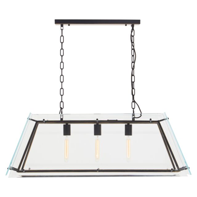 Orsina Palasso Black Finish Pendant Light - image 1