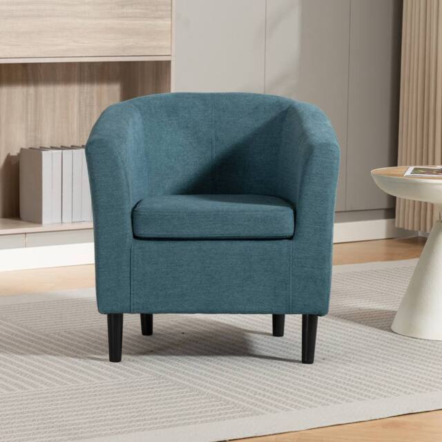 Artemis Home Beulah Fabric Accent Chair in Teal - Size: 1 Pack - image 1