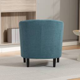 Artemis Home Beulah Fabric Accent Chair in Teal - Size: 1 Pack - thumbnail 6