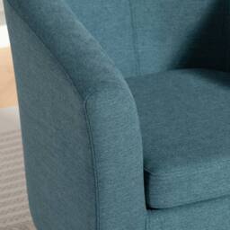 Artemis Home Beulah Fabric Accent Chair in Teal - Size: 1 Pack - thumbnail 4
