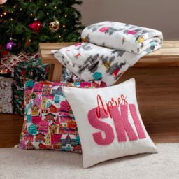 Furn Aspen Fleece Throw in White - Size: 130 cm x 180 cm - thumbnail 6