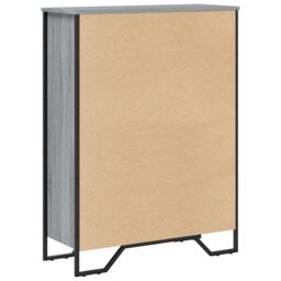 Berkfield Home Bookcase Grey Sonoma 80x31x106 cm Engineered Wood - Size: 80 x 31 x 106 cm - thumbnail 6
