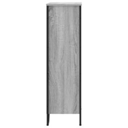 Berkfield Home Bookcase Grey Sonoma 80x31x106 cm Engineered Wood - Size: 80 x 31 x 106 cm - thumbnail 5