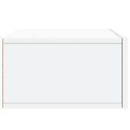 Berkfield Home Decorative Wall-mounted Bedside Cabinet White 35x35x20 cm - Size: 35 x 35 x 20 cm - thumbnail 7