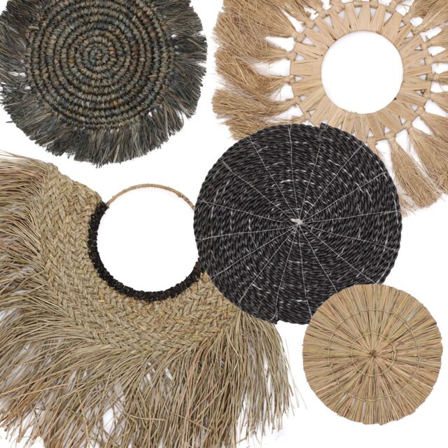 KDMD Set of Six Natural Wall Art - Bintang Collection - image 1