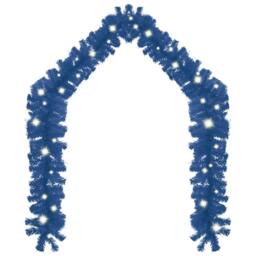 Berkfield Home Christmas Garland with LED Lights 20 m Blue