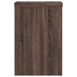 Berkfield Home Plant Stands 2 pcs Brown Oak 20x20x30 cm Engineered Wood - Size: 20 x 20 x 30 cm - thumbnail 5