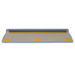 Berkfield Home Carpet Stair Treads 15 pcs 65x21x4 cm Blue - Size: Medium - thumbnail 5