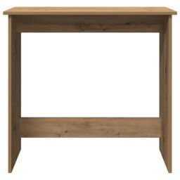 Berkfield Home Desk Artisan Oak 80x40x75 cm Engineered Wood in Brown - Size: 80 x 40 x 75 cm - thumbnail 4