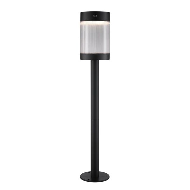 Nordlux Modern Outdoor Garden Post Black Aluminium SolarLed Light, IP44 - image 1