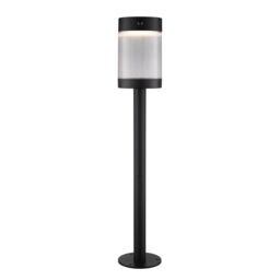 Nordlux Modern Outdoor Garden Post Black Aluminium SolarLed Light, IP44 - thumbnail 1