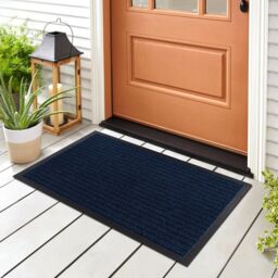 RugsX Antislip Dura Doormat in Blue - Size: 100 cm x 150 cm - thumbnail 2
