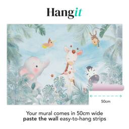Superfresco Easy Circle of Life Blue Print To Order 3m x 2.8m Mural - thumbnail 3
