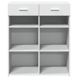 Berkfield Home Sideboard White 80x42.5x93 cm Engineered Wood - thumbnail 4