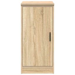 Berkfield Home Garage Storage Cabinet Sonoma Oak 40x51x85 cm Solid Wood Pine in Brown - Size: 40 x 51 x 85 cm - thumbnail 6