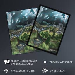"Artery8 View of Toledo Landscape Painting El Greco Wall Art Poster Print - Size: W24"" x H32""" - thumbnail 2