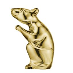 baccarat Zodiac Crystal 2020 The Year of The Rat Gold Figurine - Size: 1 Pack - thumbnail 2