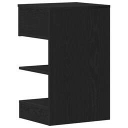 Berkfield Home Bedside Cabinet 2 pcs Black Oak 40x35x65 cm Engineered Wood - Size: 40 x 35 x 65 cm - thumbnail 9