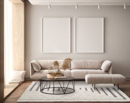 Desire Rugs Freya Living Room Area Rug 3D Embossed Modern Merge Line Design in Cream - Size: 120 cm x 170 cm - thumbnail 3