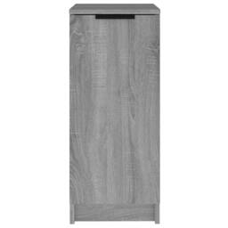 Berkfield Home Shoe Cabinet Grey Sonoma 30x35x70 cm Engineered Wood - Size: 30 x 35 x 70 cm - thumbnail 5
