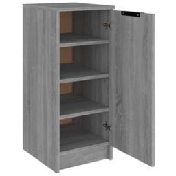 Berkfield Home Shoe Cabinet Grey Sonoma 30x35x70 cm Engineered Wood - Size: 30 x 35 x 70 cm - thumbnail 6