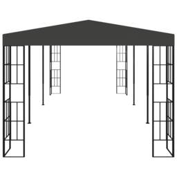 Berkfield Home Gazebo 3x6 m Anthracite in Black - thumbnail 1